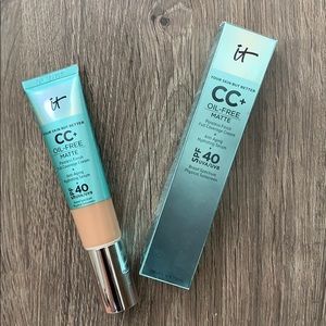 iT CC + oil-free matte- neutral tan